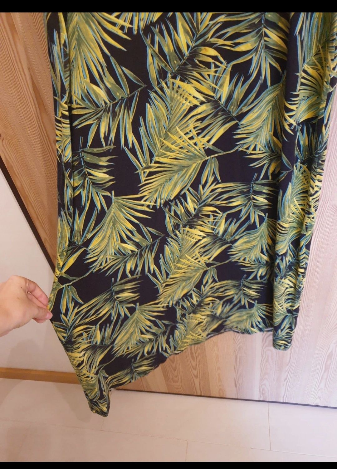 Długa sukienka maksi wallis 40 l boho