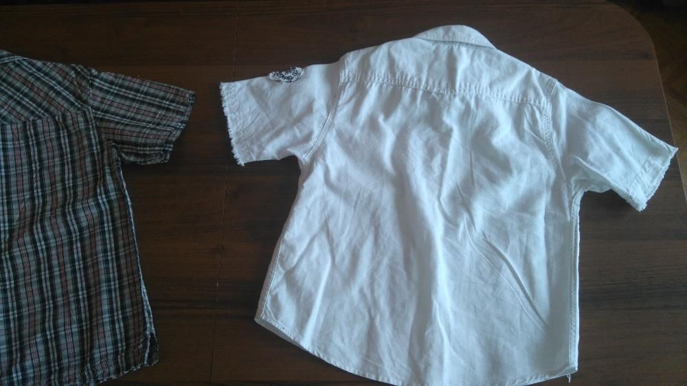 koszula krótki rękaw 116 cm 2 szt.H&M, Rebel zakończenie roku szkolneg