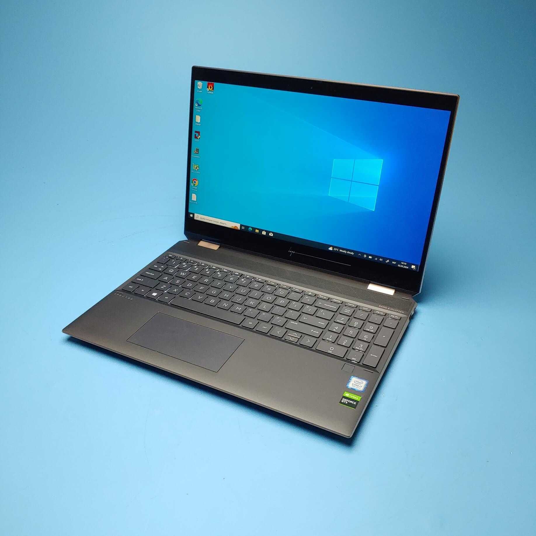 Ноутбук HPSpectre x36015t-df000(i7-8750H/RAM16/SSD2TB/GTX1050Ti)(7285)