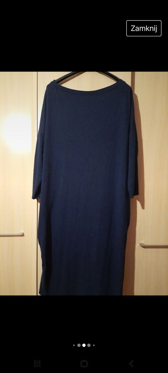 Sukienka granatowa kimono S/M/L/XL MEGI