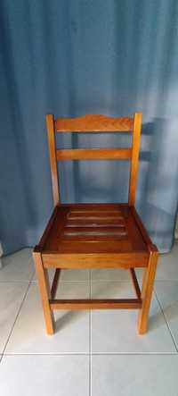 4 cadeiras madeira