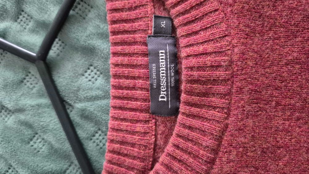 Sweter dressmann 100% wool