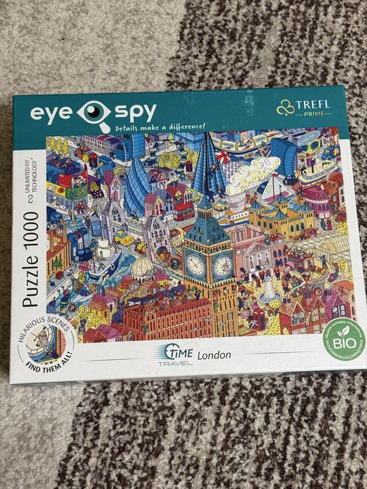 Пазлы на 1000 шт eye spy london