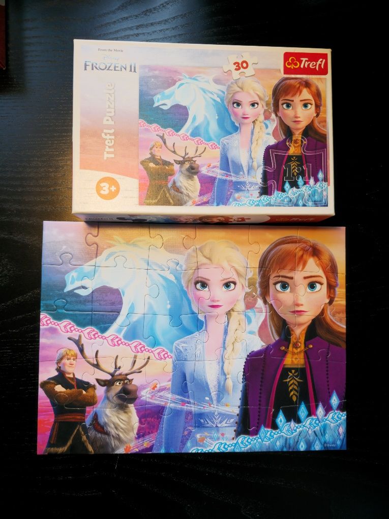 Zestaw Puzzli 3+ postacie z bajek