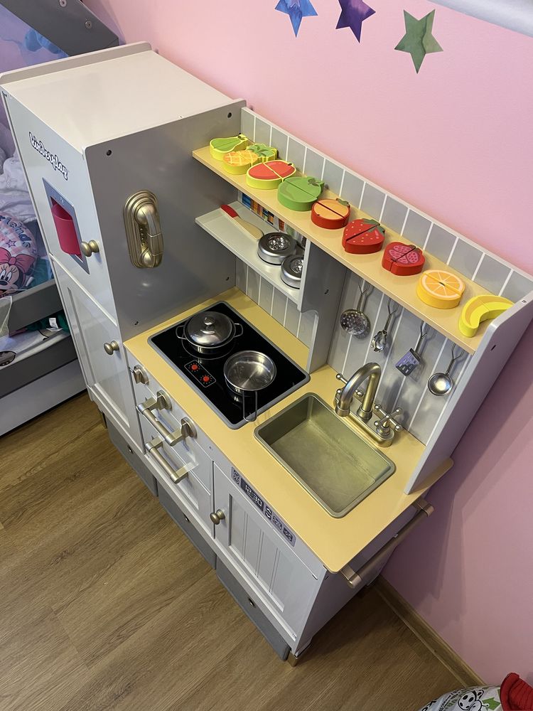 Zabawkowa drewniana kuchnia KINDERPLAY