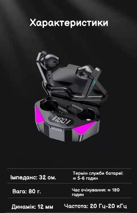 Бездротові навушники