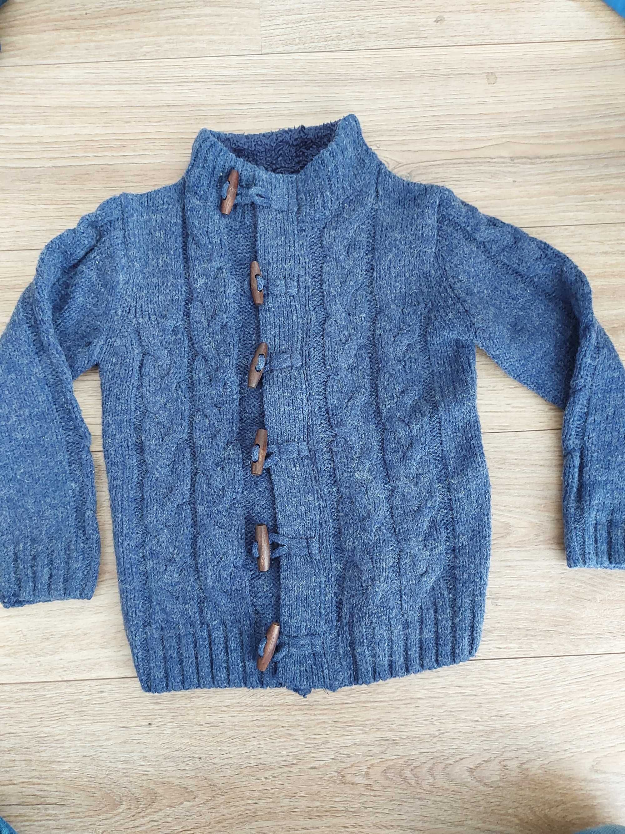 Ciepły sweter dla dziecka Cool Club r. 116 jak NOWY