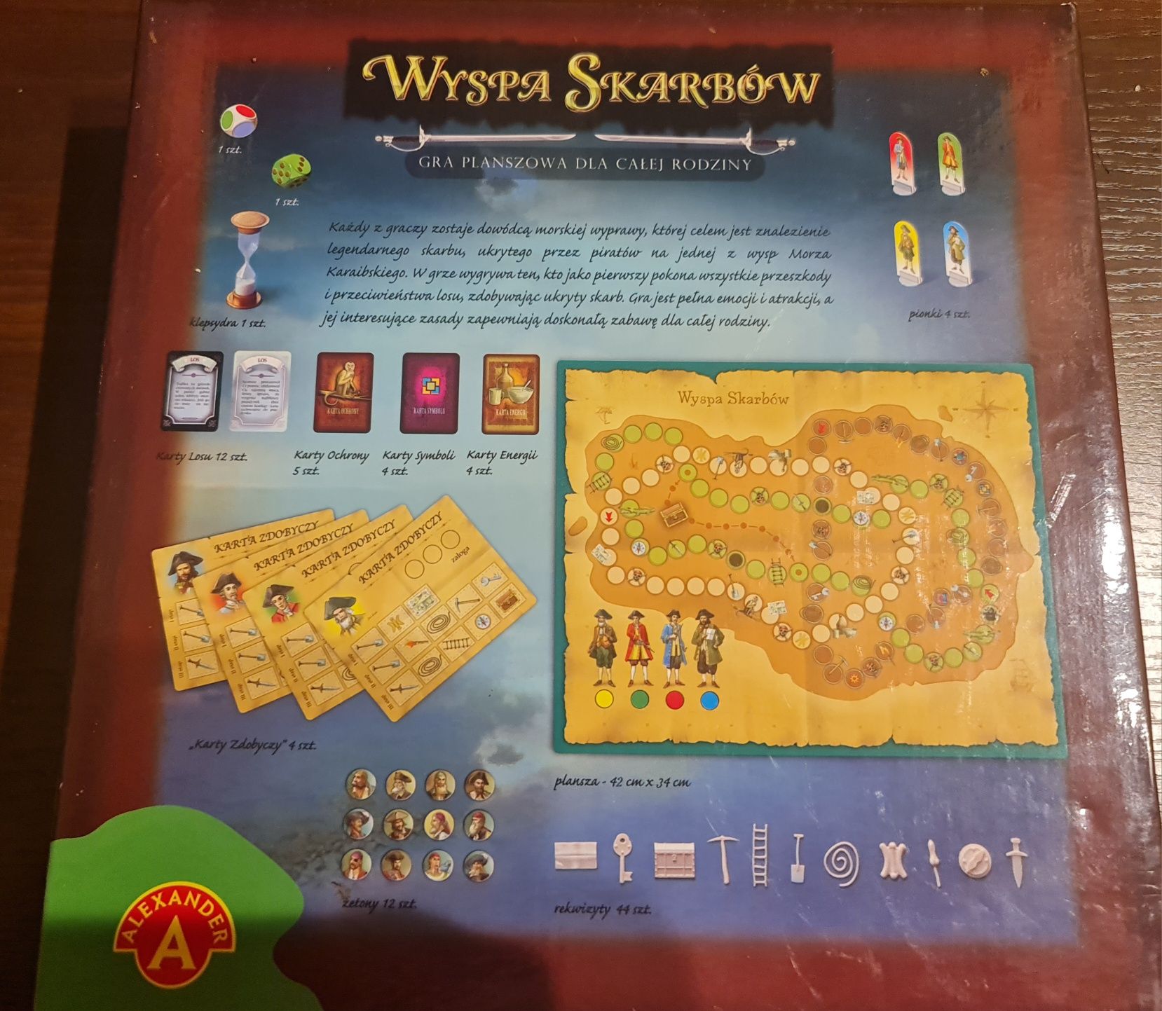 Sprzedam grę planszową Wyspa Skarbów