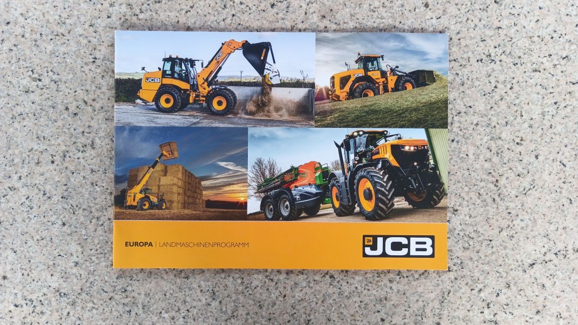 JCB Maszyny rolnicze Program modeli 2017 Prospekt