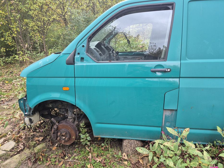 Maska,błotniki,drzwi,ćwiartki,dach,transporter t5,sanki,silnik 1.9