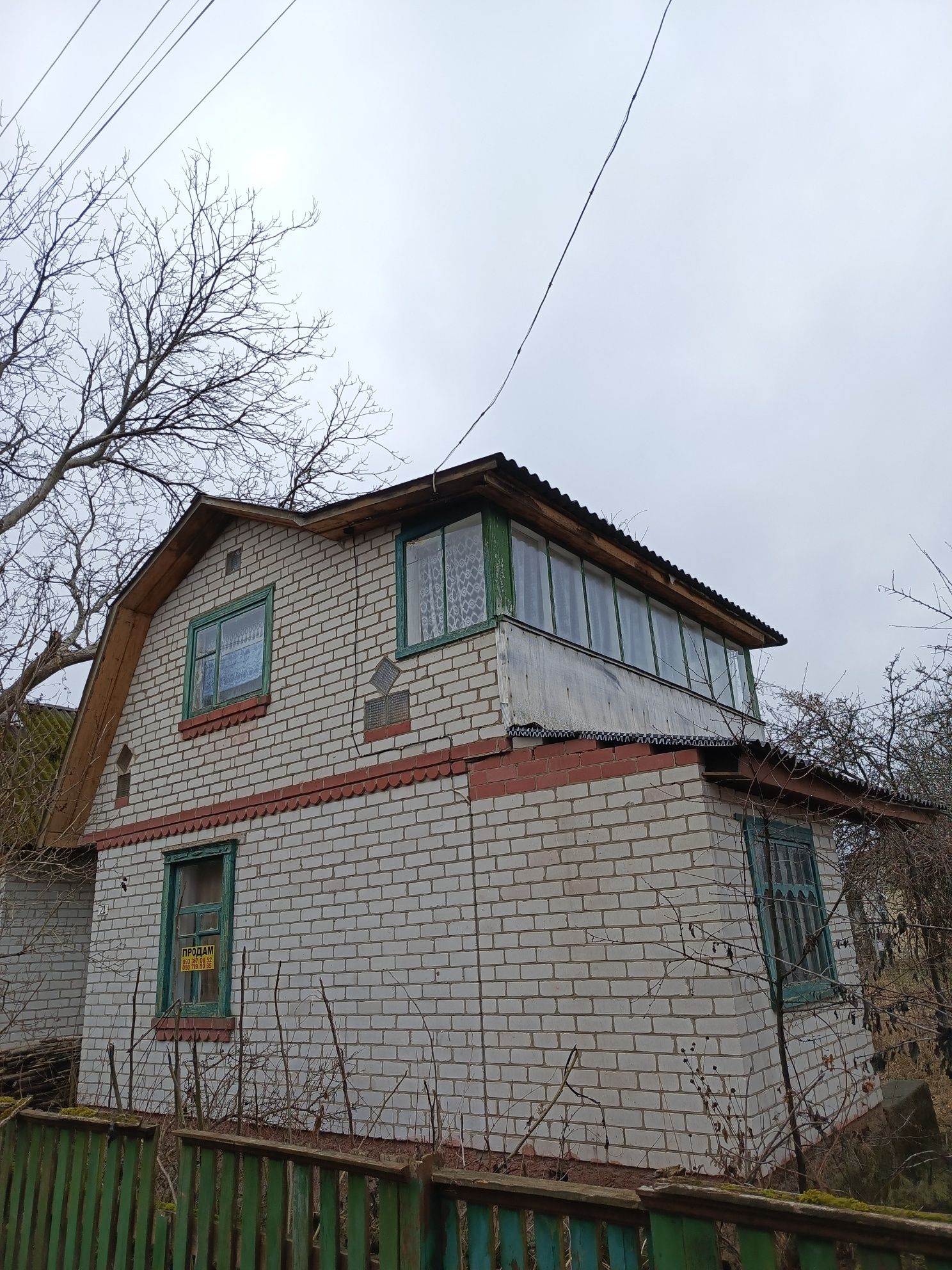 Гарна дача з балконом СТ Деснянка