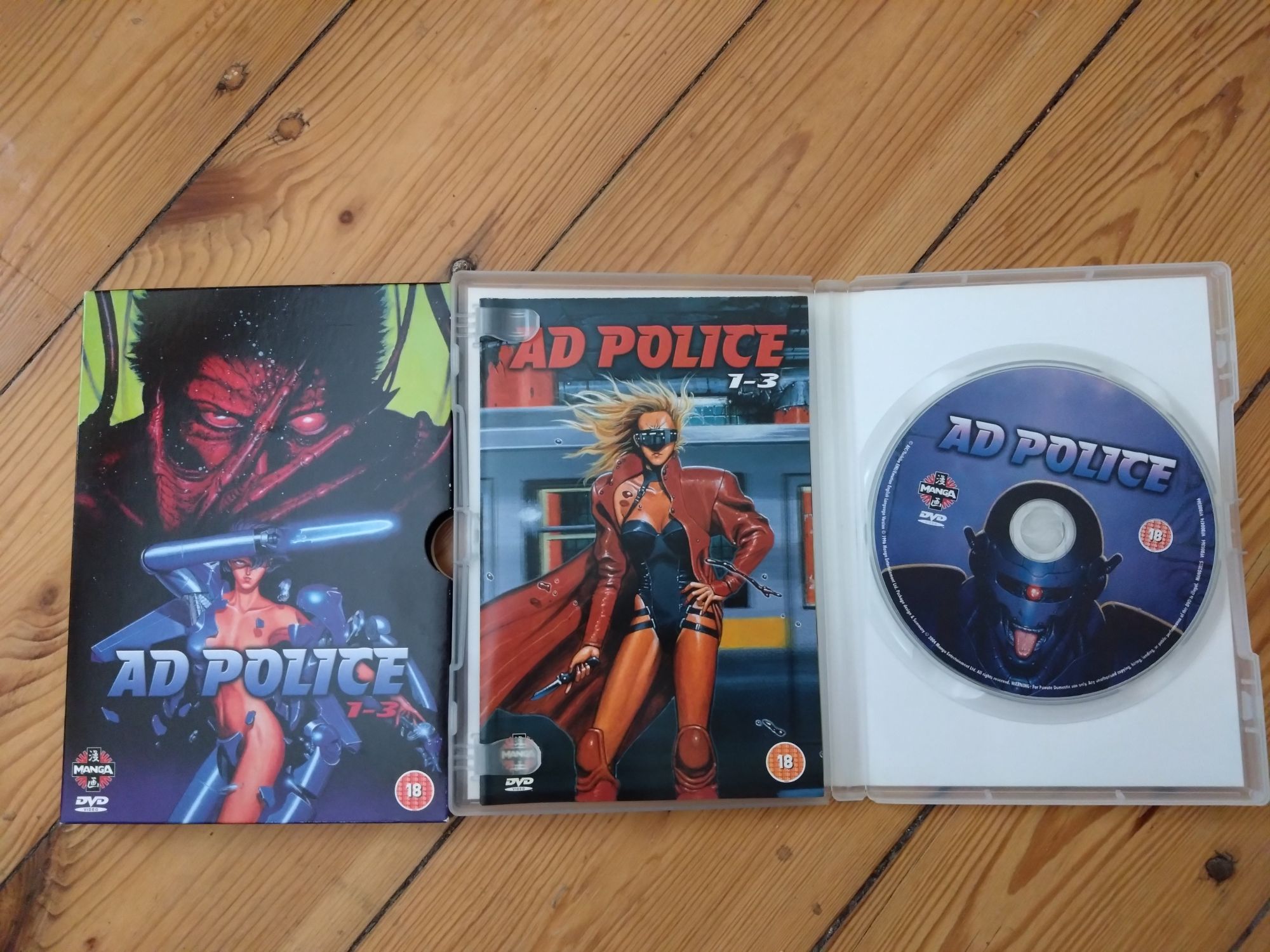 Manga Ad Police 1-3 DVD