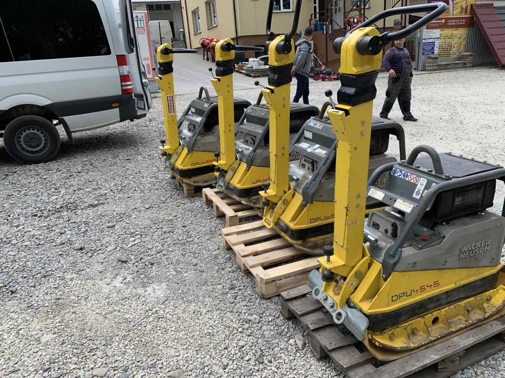 Віброплита Wacker , Bomak , Weber