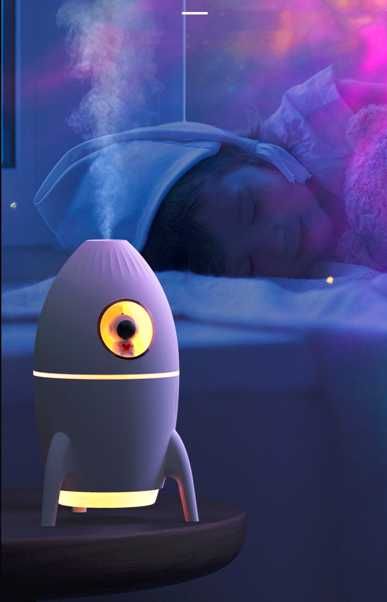 Ракета зволожувач нічник подарує дитині чудові сни