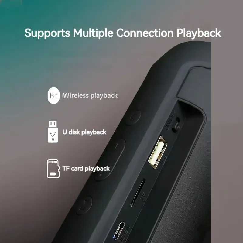 Głośnik bluetooth stereo 2x5w 800mAh microSD USB