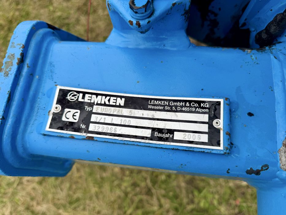Плуг оборотний Lemken Europal 5 / Плуг обертовий Лемкен як новий