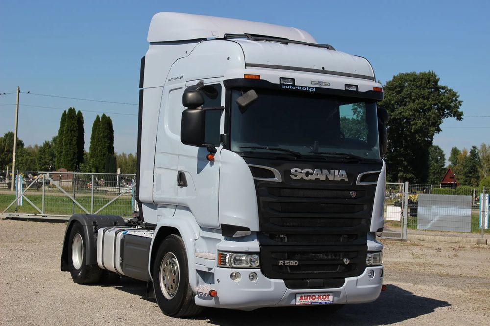 Scania R580 / V8 / XENON /RETARDER /GPS/2 ZBIORNIKI  /**SERWIS**/ IDEALNY STAN /  / NIEEKSPLOATOWANY po Polskich Drogach / auto kot.pl /