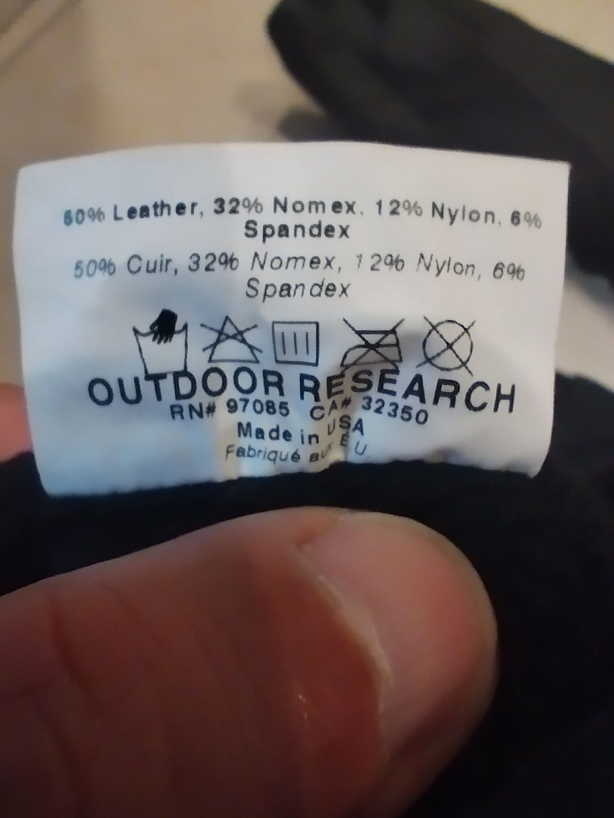 Рукавички Outdoor Research Carson (Gore-Tex) with Rucker Fleece liner