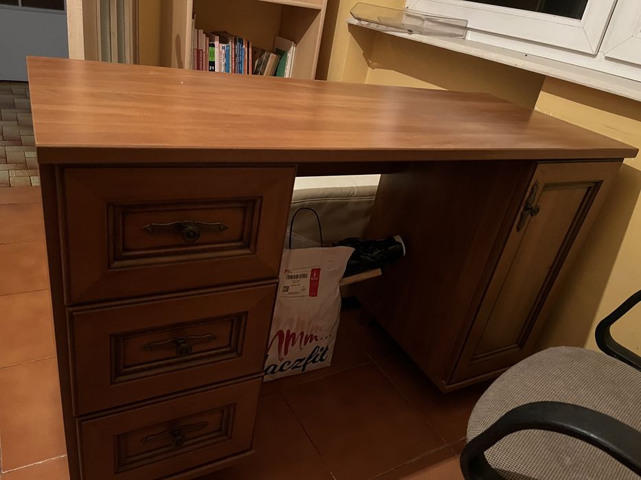 Biurko/ toaletka BRW New York kolor jabłoń