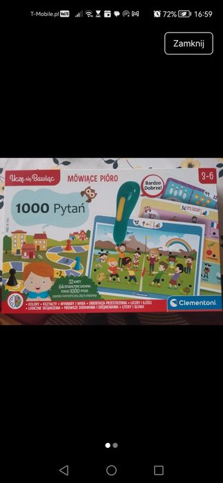 Mówiące pióro 1000 pytań