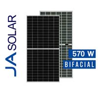 Солнечные панели JA SOLAR 570 WP, BIFACIAL Гарантия 12 лет Доставка