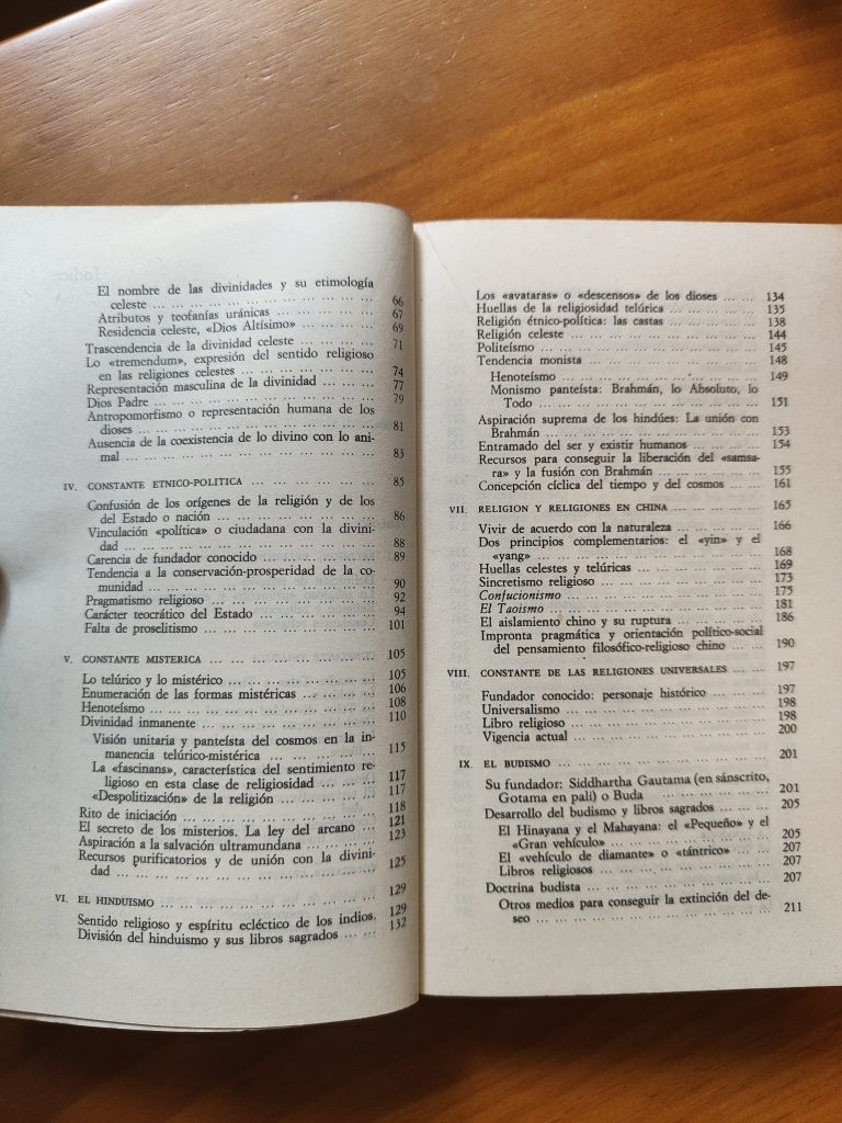 História de las Religiones I, Constantes Religiosas de Manuel Guerra