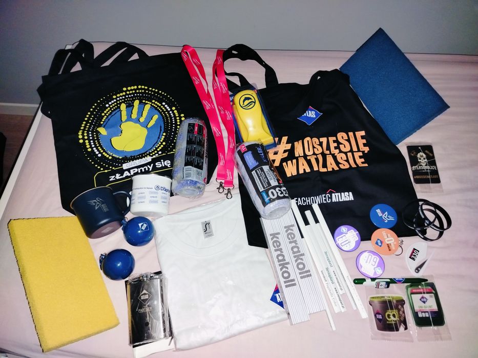 Gadżety Atlas, kerakoll, blue dolphin