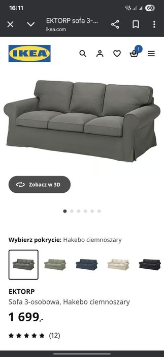 Sprzedam narożnik ż ikea