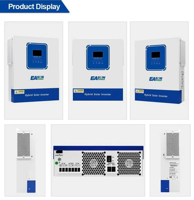 Продам гибридный инвертор Easun 4KW 24V WIFI, а также другие инвертора