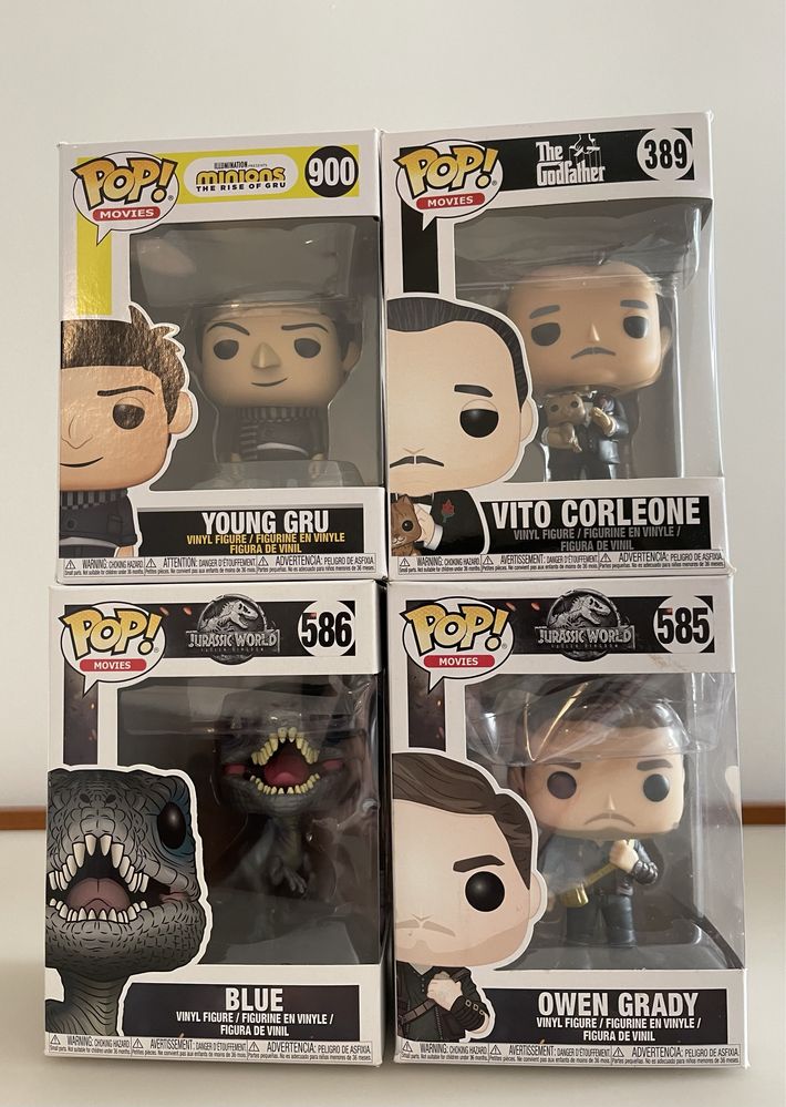 Coleção Funko pop’s Marvel/Star Wars/Música/Filmes/Séries/Jogos