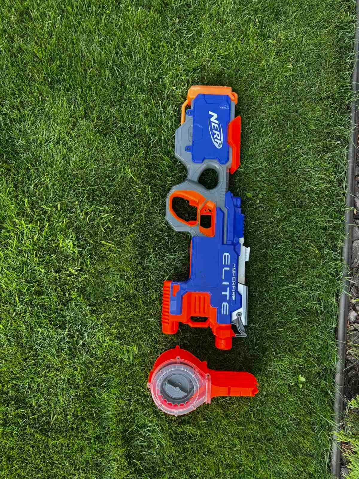 Бластер Хайперфайр Hasbro Nerf N-Strike Elite HyperFire Blaster