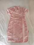 Vestido de Chinesa traditional comprado na china. Tecido de qualidade.