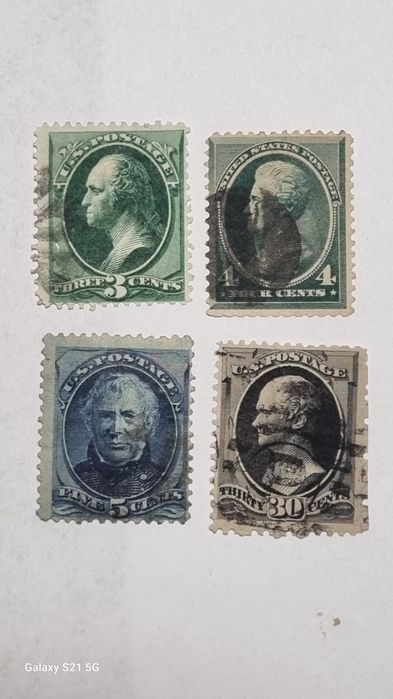 Znaczki pocztowe USA