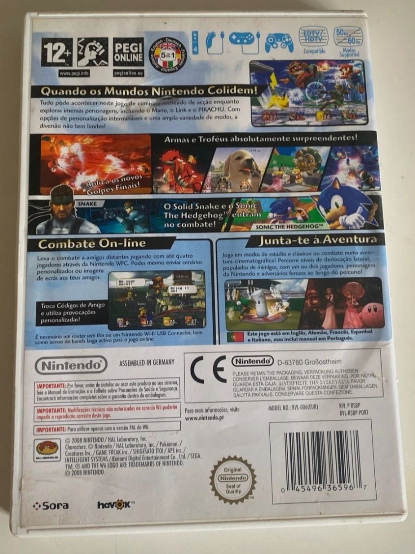 Super Smashbros Brawl Nintendo Wii