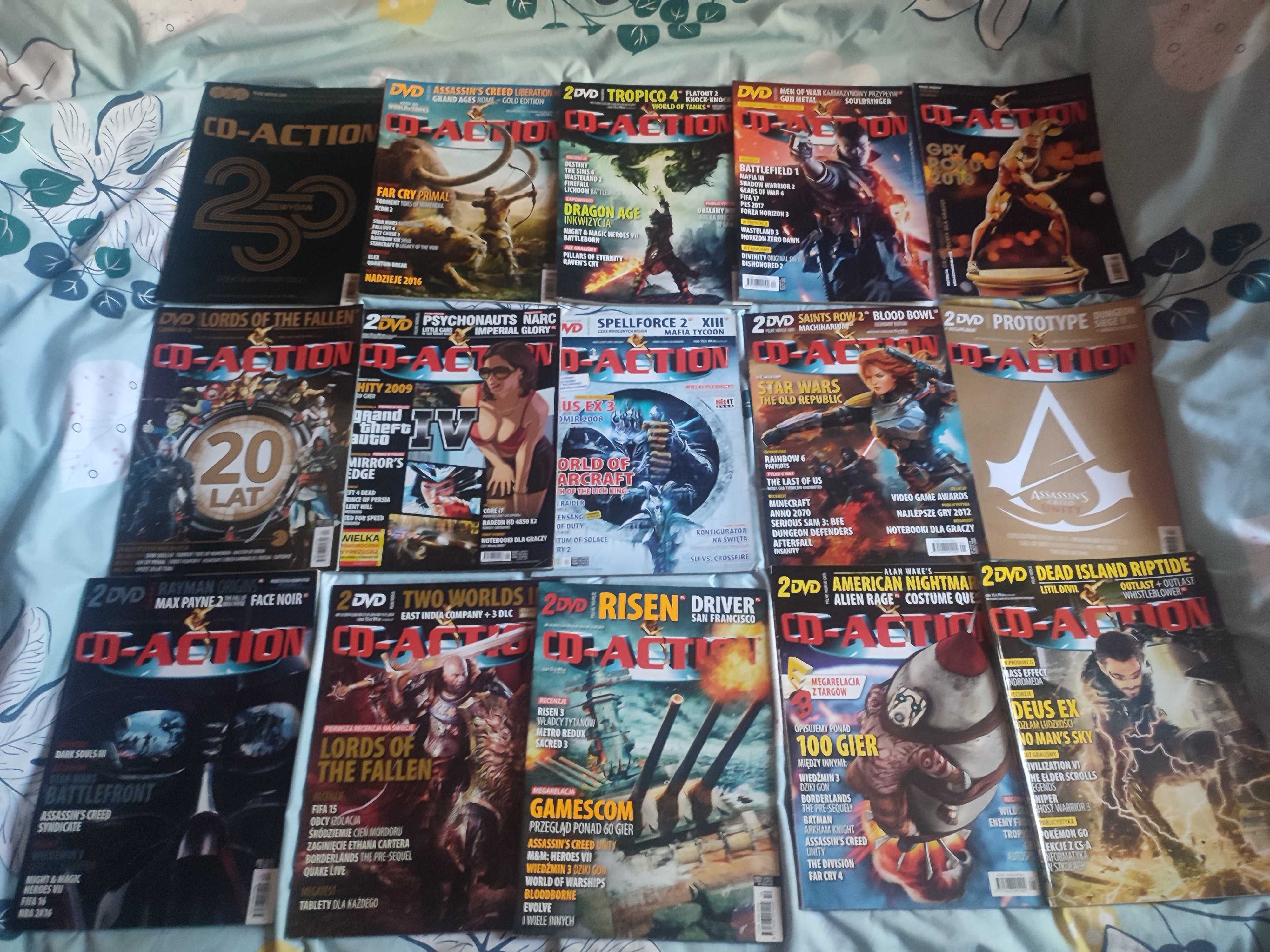 Zestaw magazynu CD-Action 73 numery