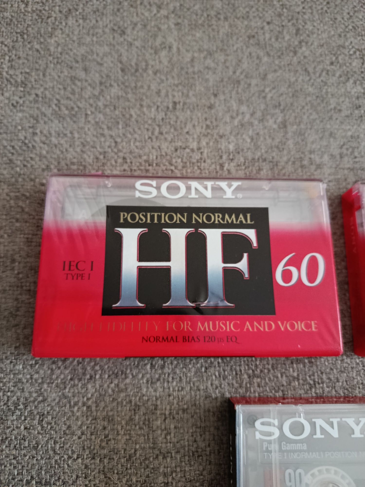 Lote Cassetes Sony - Seladas