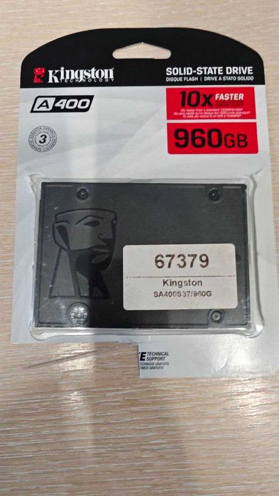 Накопичувач SSD 2.5" 960GB Kingston Новий/пошкоджена упаковка.