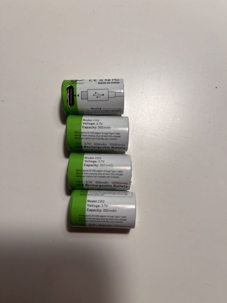 Акумулятори CR2 300 mAh