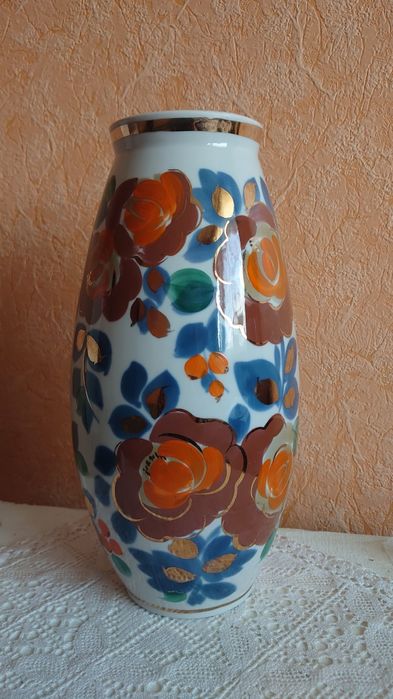 Ваза Полонне, ручний роспис