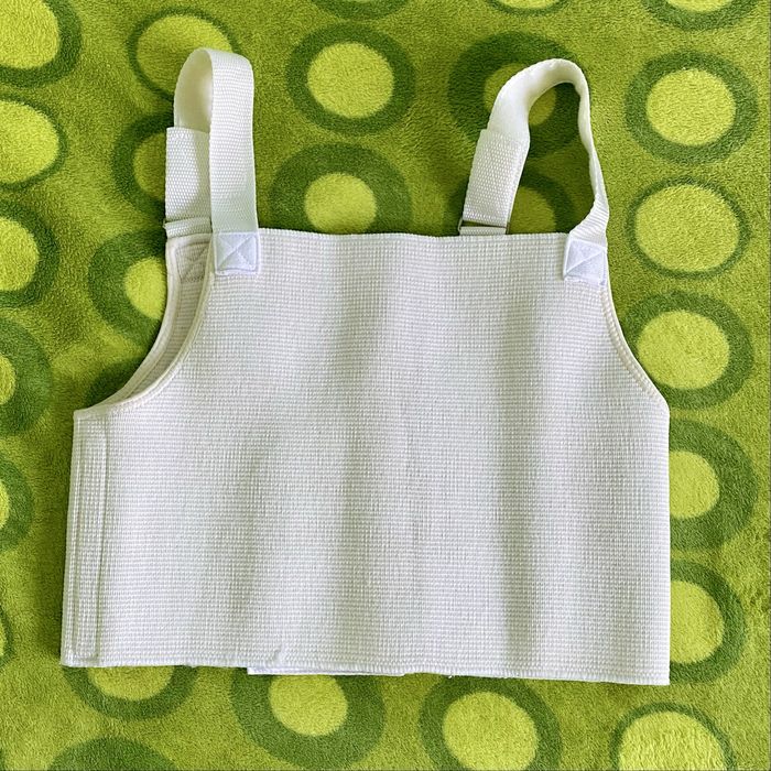 Kamizelka pooperacyjna uciskowa, pas torako męski