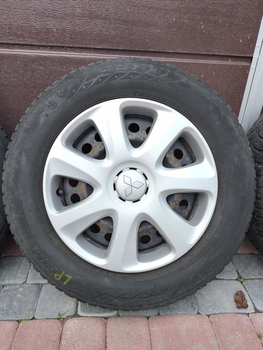Kola Mitsubishi ASX zimowe stalowe + kolpaki 215/65R16 98H