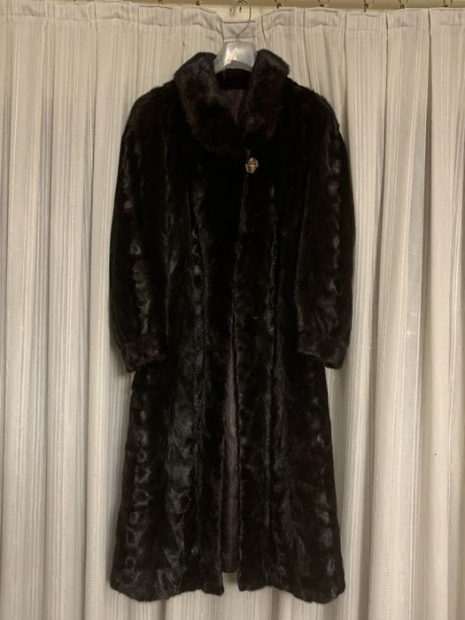 Casaco de vison preto como novo