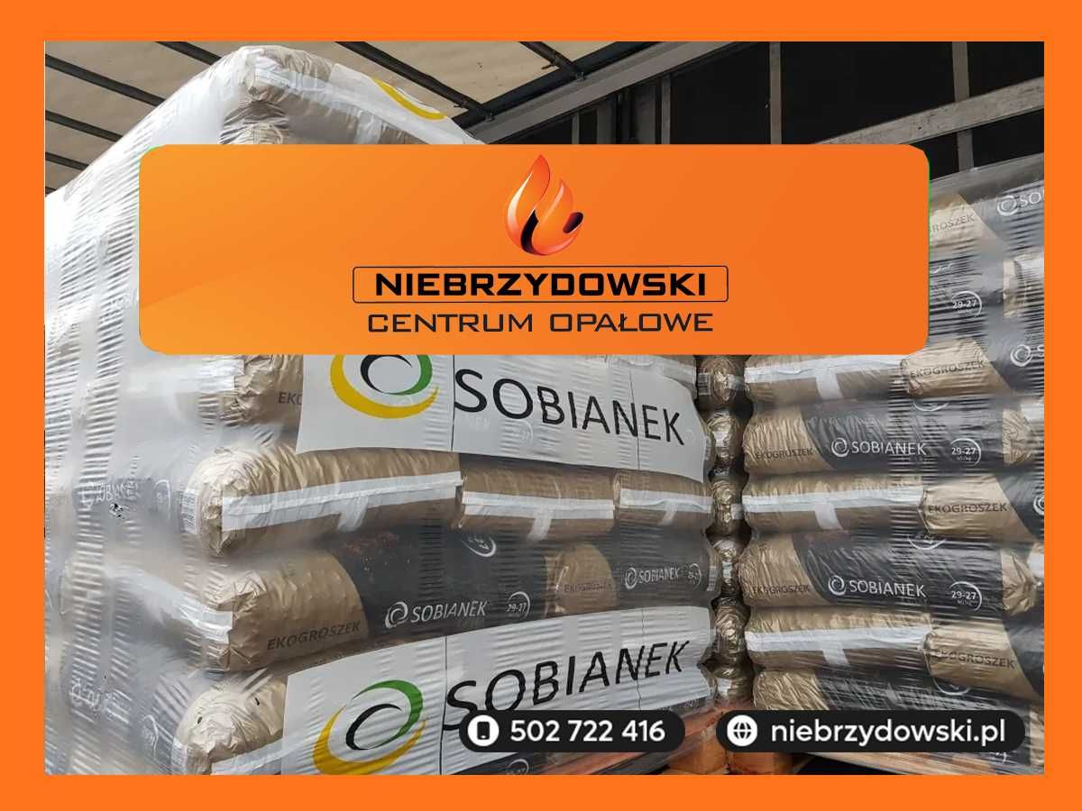 EKOGROSZEK SOBIANEK LEW 27–29 MJ • Workowany • 1000 kg • Polski węgiel