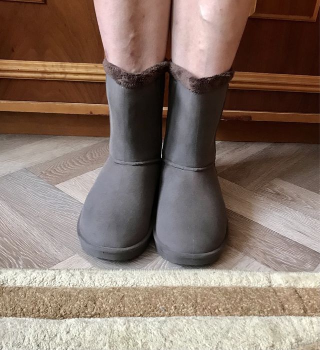 Ботинки кожанные женские 39 угги женские 40