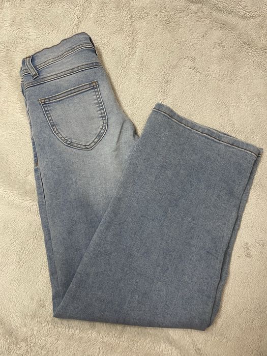 Dziewczęce jeansy szerokie