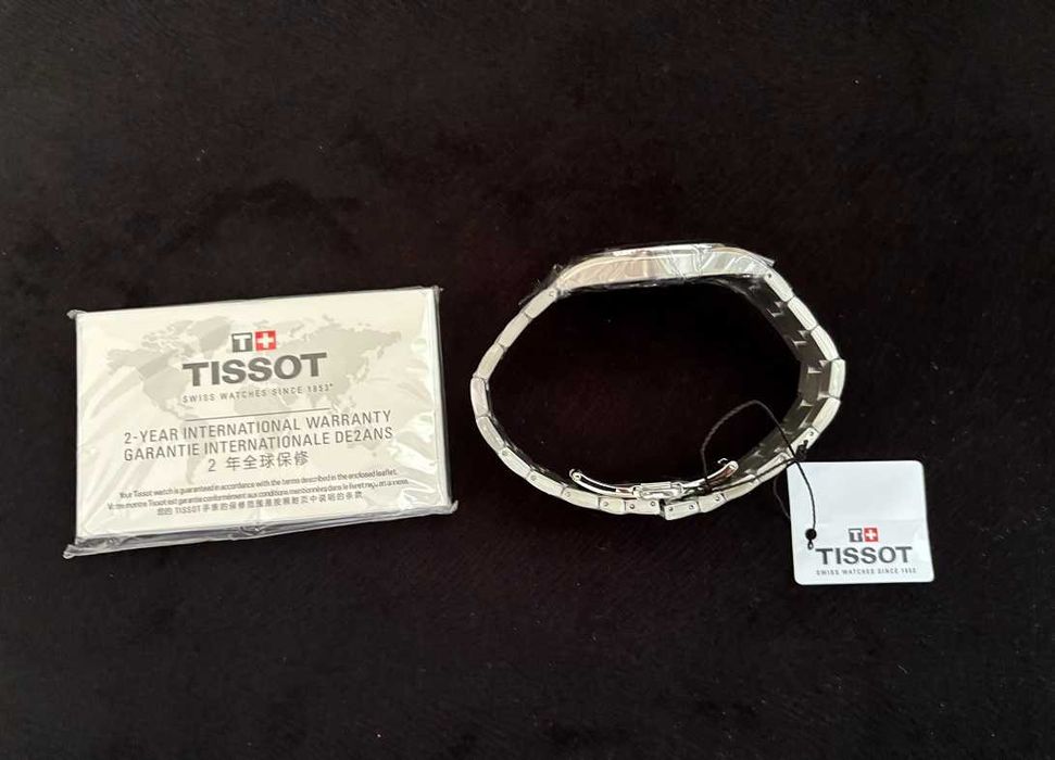 TISSOT GENTLEMAN model T127.410.11.051.00 Silver/Black