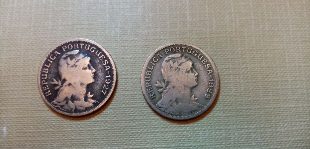 50 centavos alpaca 1927 é 1929
