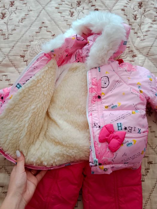 Зимовий комбінезон, конверт від народження до 1,5року