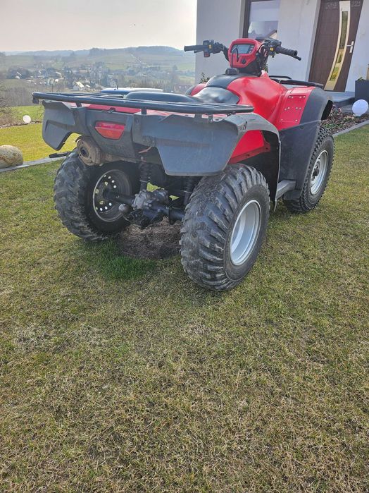 Quad Honda Foreman 500 tylko 670h przyczepka