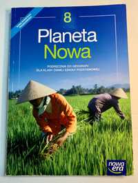 "Planeta nowa 8" podręcznik do geografii